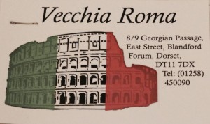 Vecchia Roma, Blandford Forum